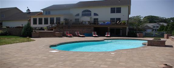 San Juan fiberglass pool